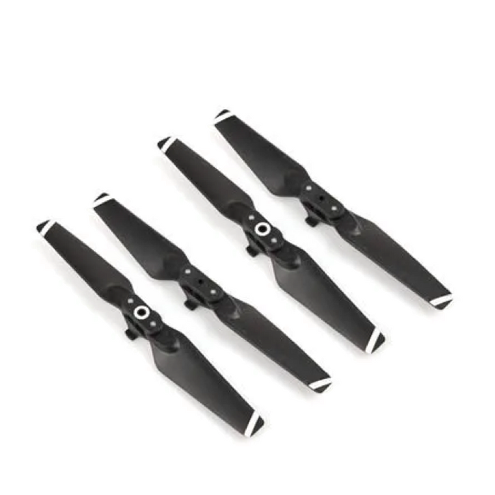 Propellers - 4 Paar - DJI Spark - Zwart met Witte Punt