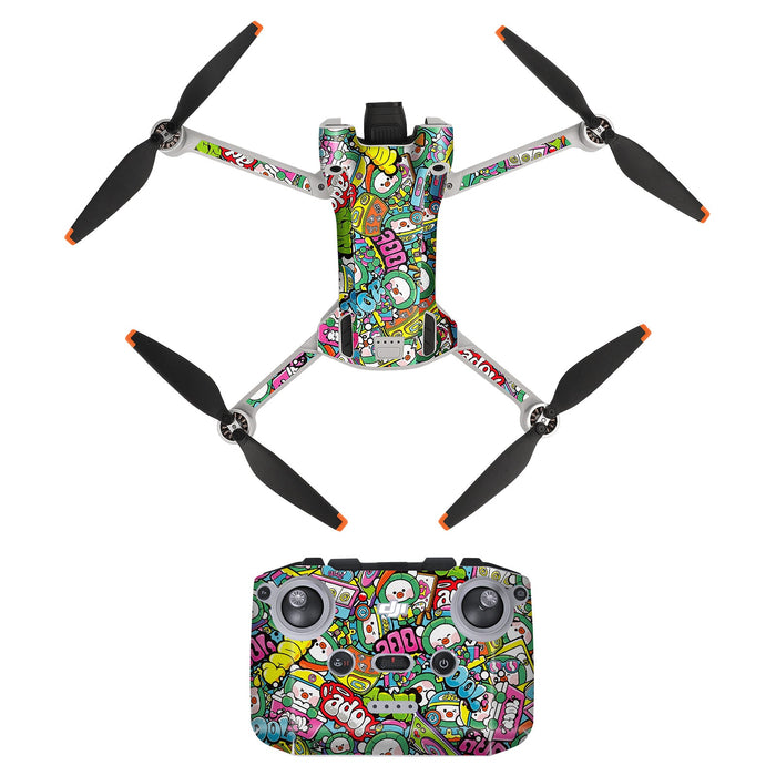 Stickerset - Idol Piggy - Mini 3 Pro en RC-N1 Controller