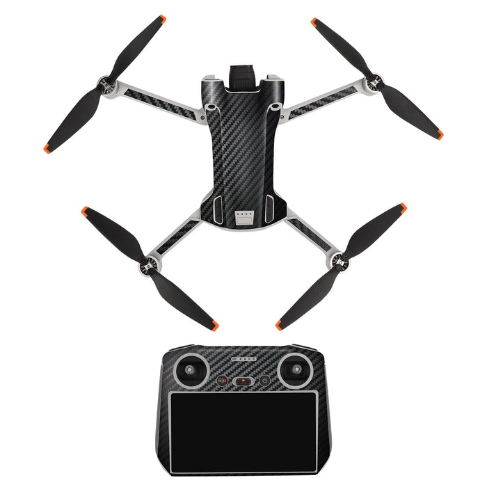 Stickerset - Black Grain - Mini 3 Pro en RC Controller