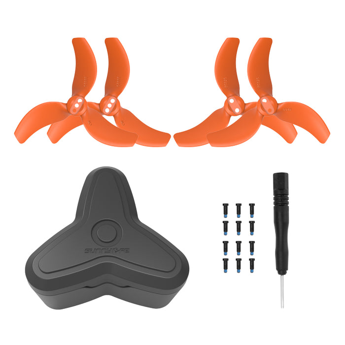 Propellers en Propellerbox Combo - 4 paar - DJI Avata 2 - Oranje