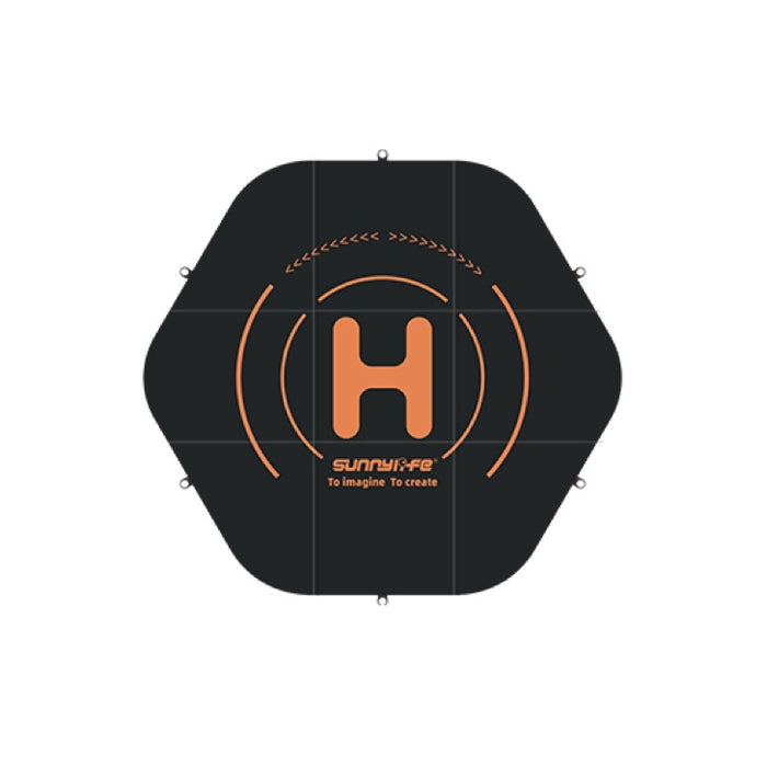 Drone Landingpad Helipad - 110cm - Opvouwbaar - Zwart