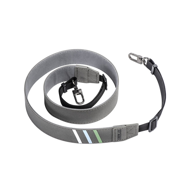 Lanyard - Grijs met Groene Strepen - Universeel voor Controllers met Bevestigingspunten