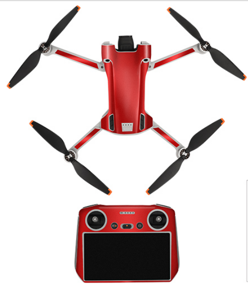 Stickerset - Bright Red - Mini 3 Pro en RC Controller