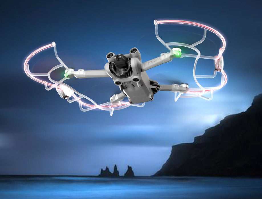 LED Propellerbeschermer - DJI Mini 3/Mini 3 Pro