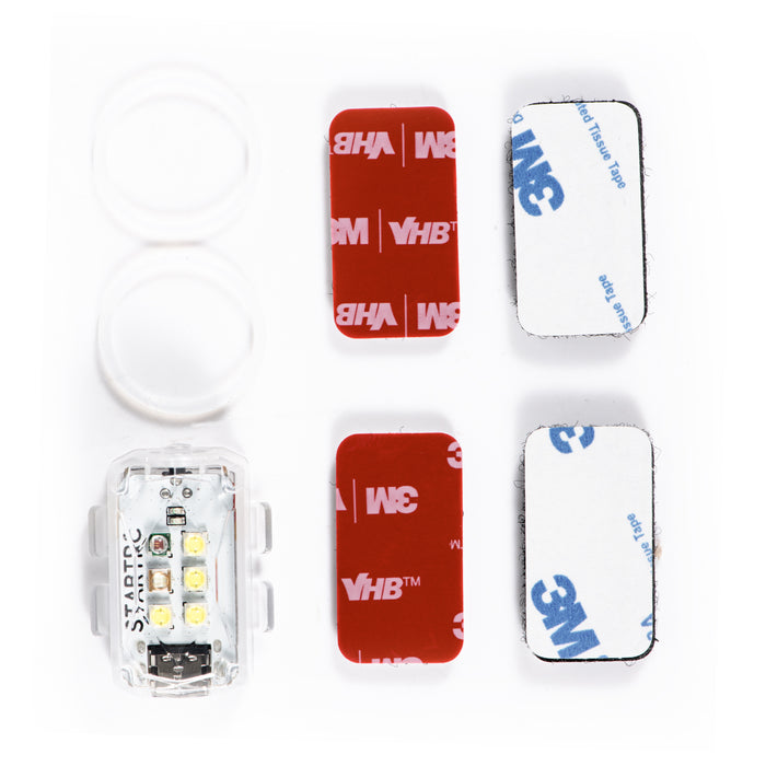 Oplaadbare Strobe Light – 5km - Wit Rood en Groen