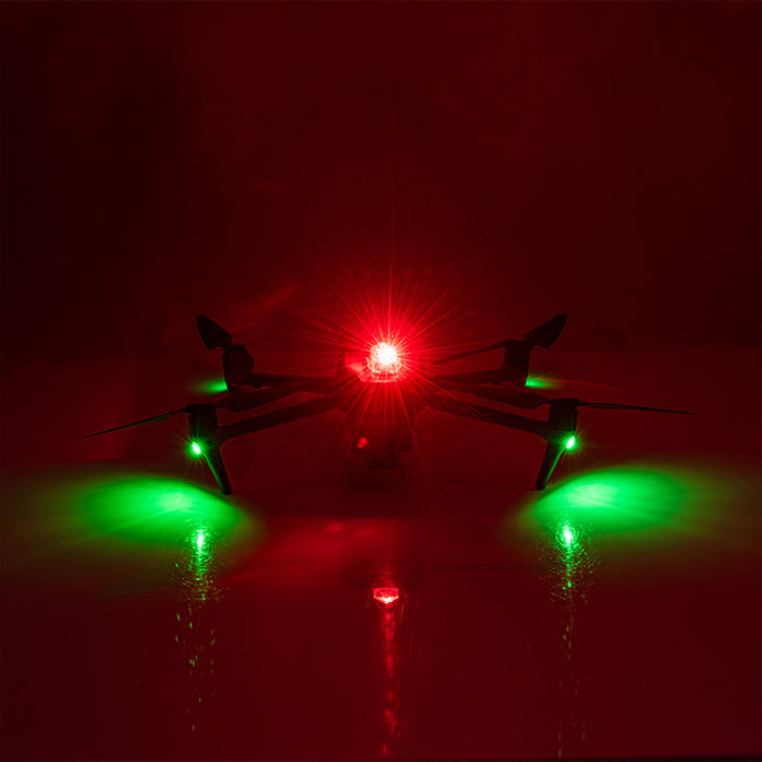 Oplaadbare Strobe Light – 5km - Wit Rood en Groen