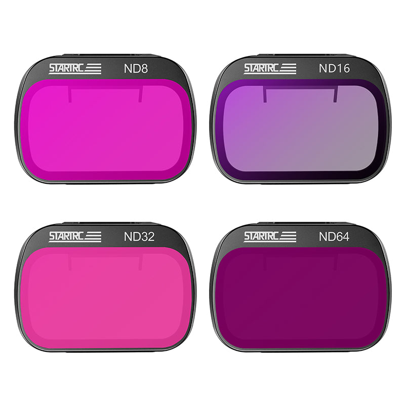 ND Filterset 4 Stuks - ND8/ND16/ND32/ND64 - DJI Mini 4K/2 SE/2