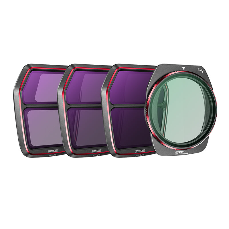 Filterset 4 Stuks - CPL/ND16/ND64/ND256 - DJI Air 3S