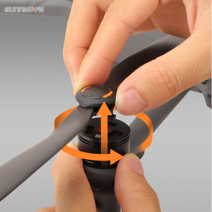 Low Noise Propellers - 2 Paar - DJI Mavic 4 Pro - Oranje Punt