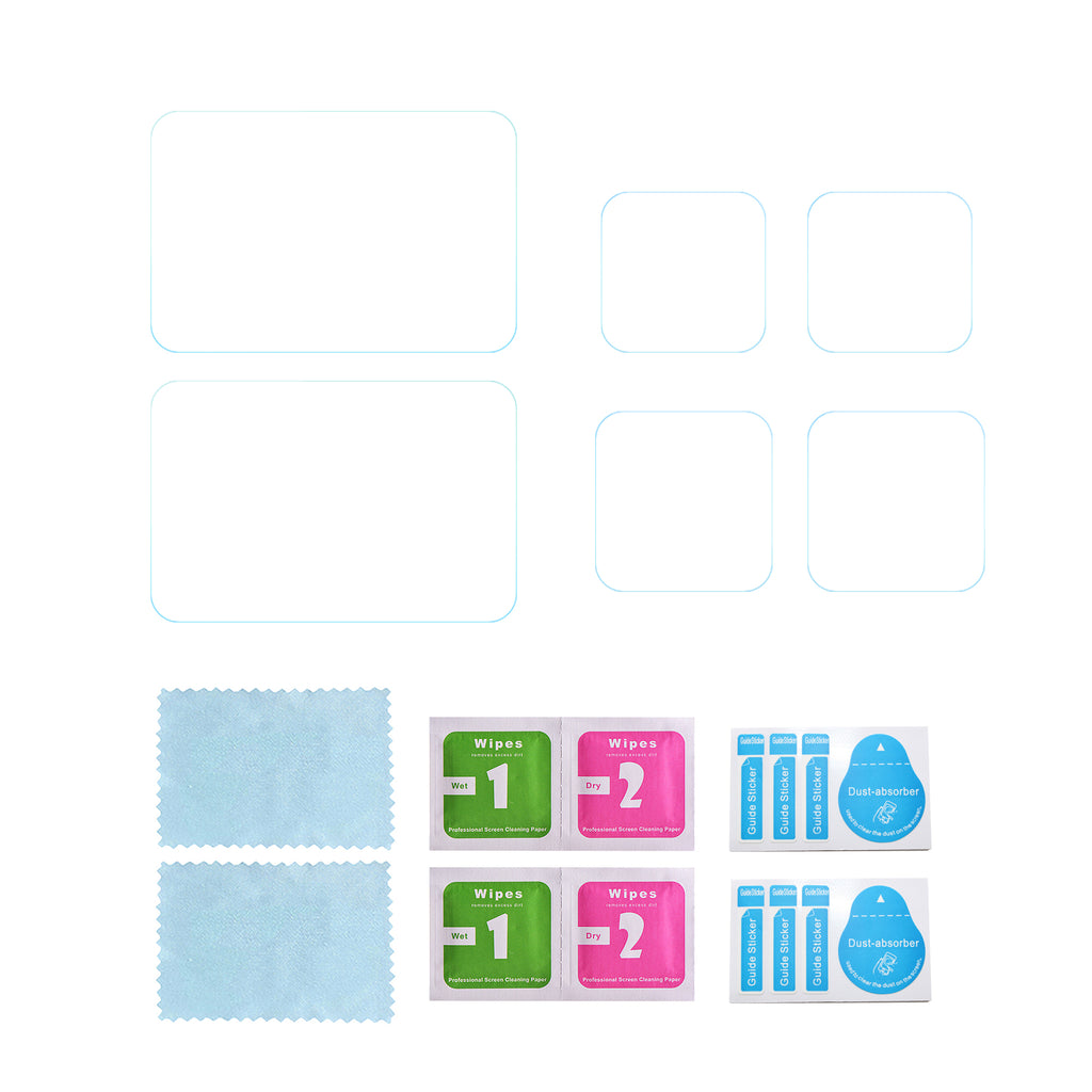 Beschermplaatjes - Gopro Hero 9/10/11 - 2 Stuks