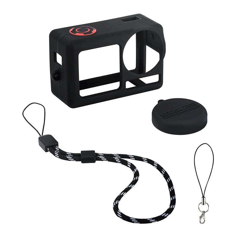 Siliconen Hoes Beschermset - DJI Action 5 Pro - Zwart