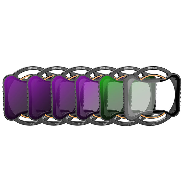 Filterset 6 Stuks - CPL/MCUV/ND8/ND16/ND32/ND64 - DJI Avata 2