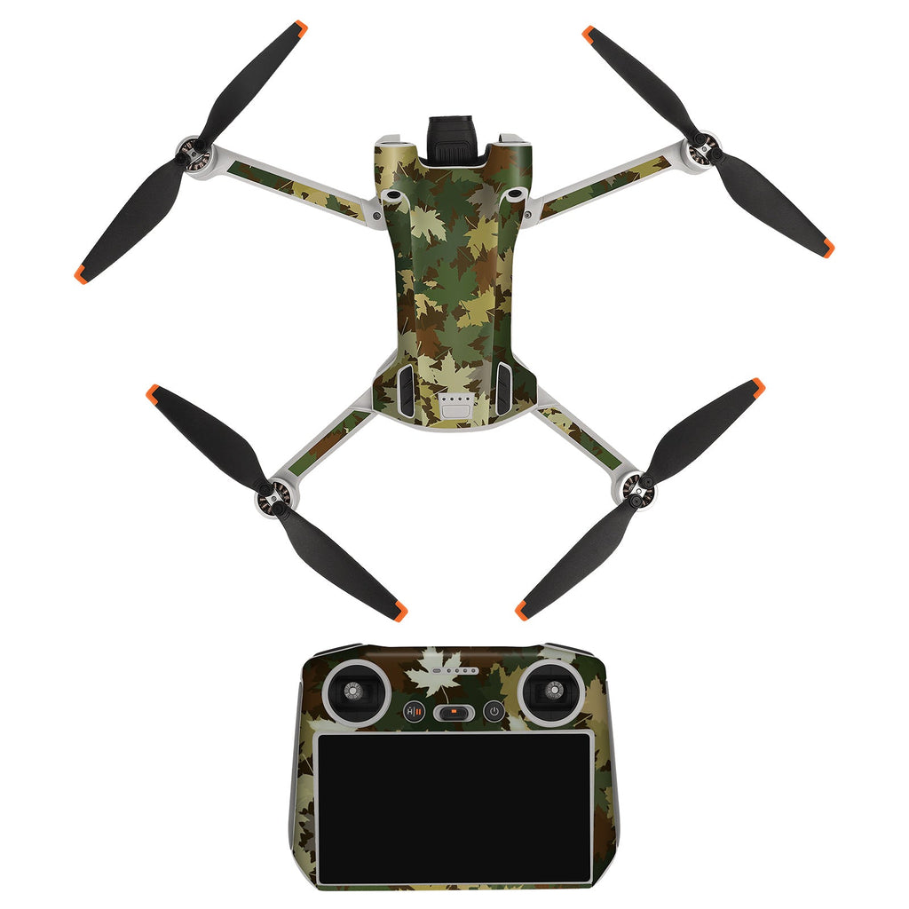 Stickerset - Maple Camo - Mini 3 Pro en RC Controller