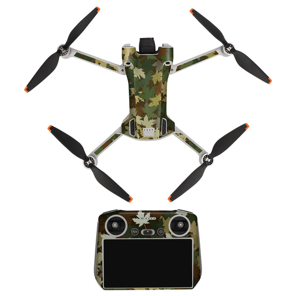 Stickerset - Maple Camo - Mini 3 Pro en RC Controller