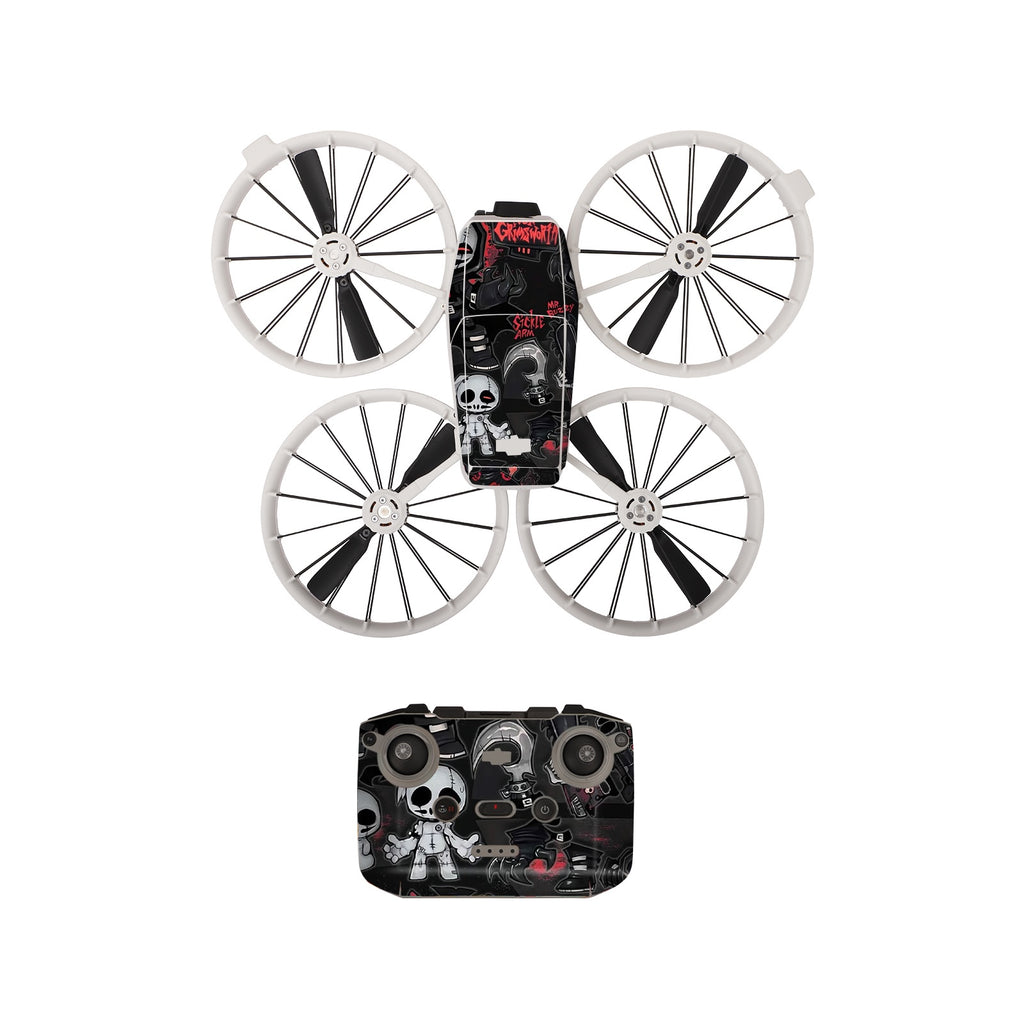 Stickerset - Skeleton Corps - DJI Flip met RC-N3 Controller