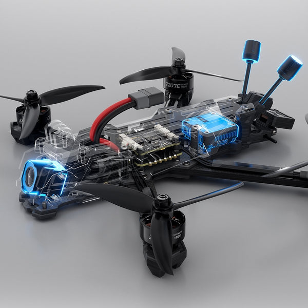 GEPRC Vapor-D5 HD O4 Pro FPV Drone - ELRS 2.4G met GPS