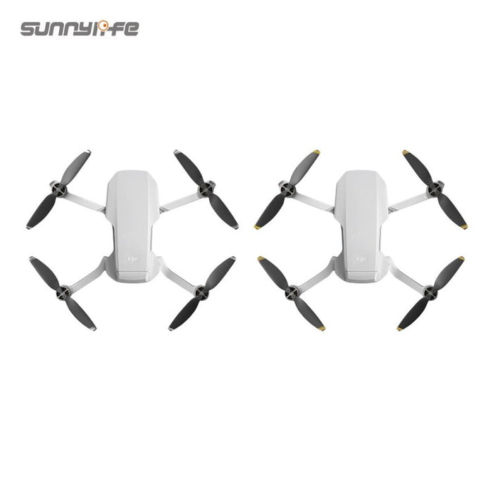Propellers - 4 Paar - DJI Mavic Mini - Zwart met Gouden Punt