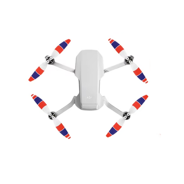 Propellers - 4 Paar - DJI Mini SE/2/2 SE - Gekleurd Wit Rood Blauw