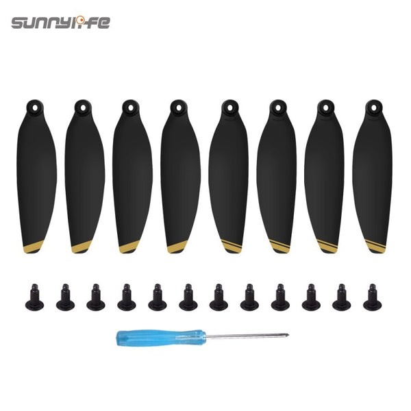 Low Noise Propellers - DJI Mini 2/SE - 8 stuks - Zwart Goud