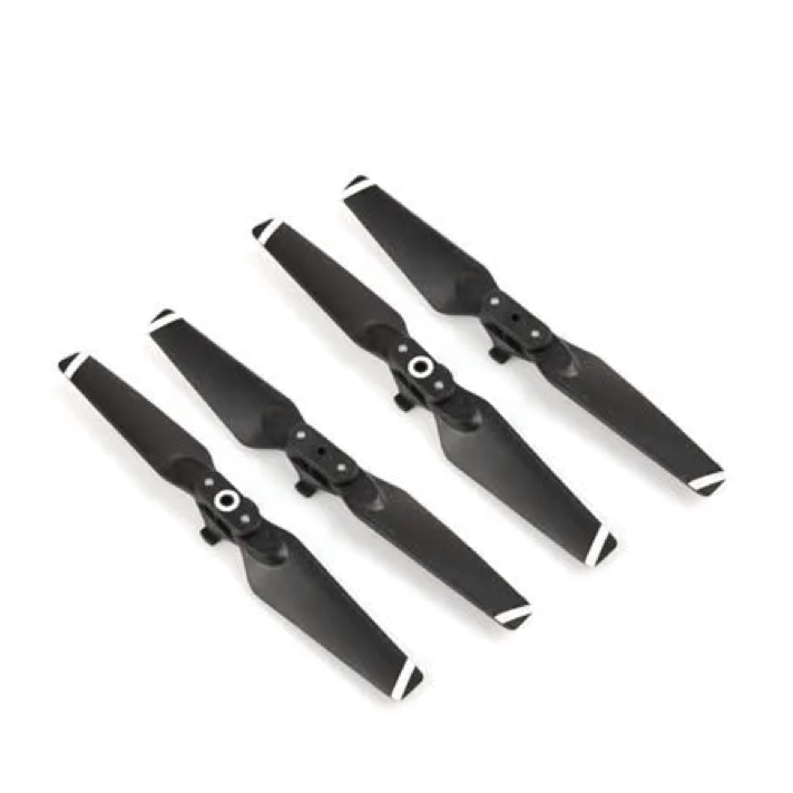 Propellers - 4 Paar - DJI Spark - Zwart met Witte Punt
