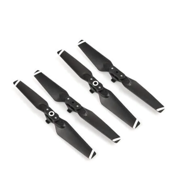 Propellers - 4 Paar - DJI Spark - Zwart met Witte Punt
