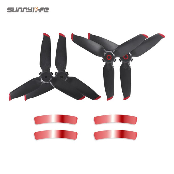 Quick Release Propellers - 4 Paar - DJI FPV - Rode Punt