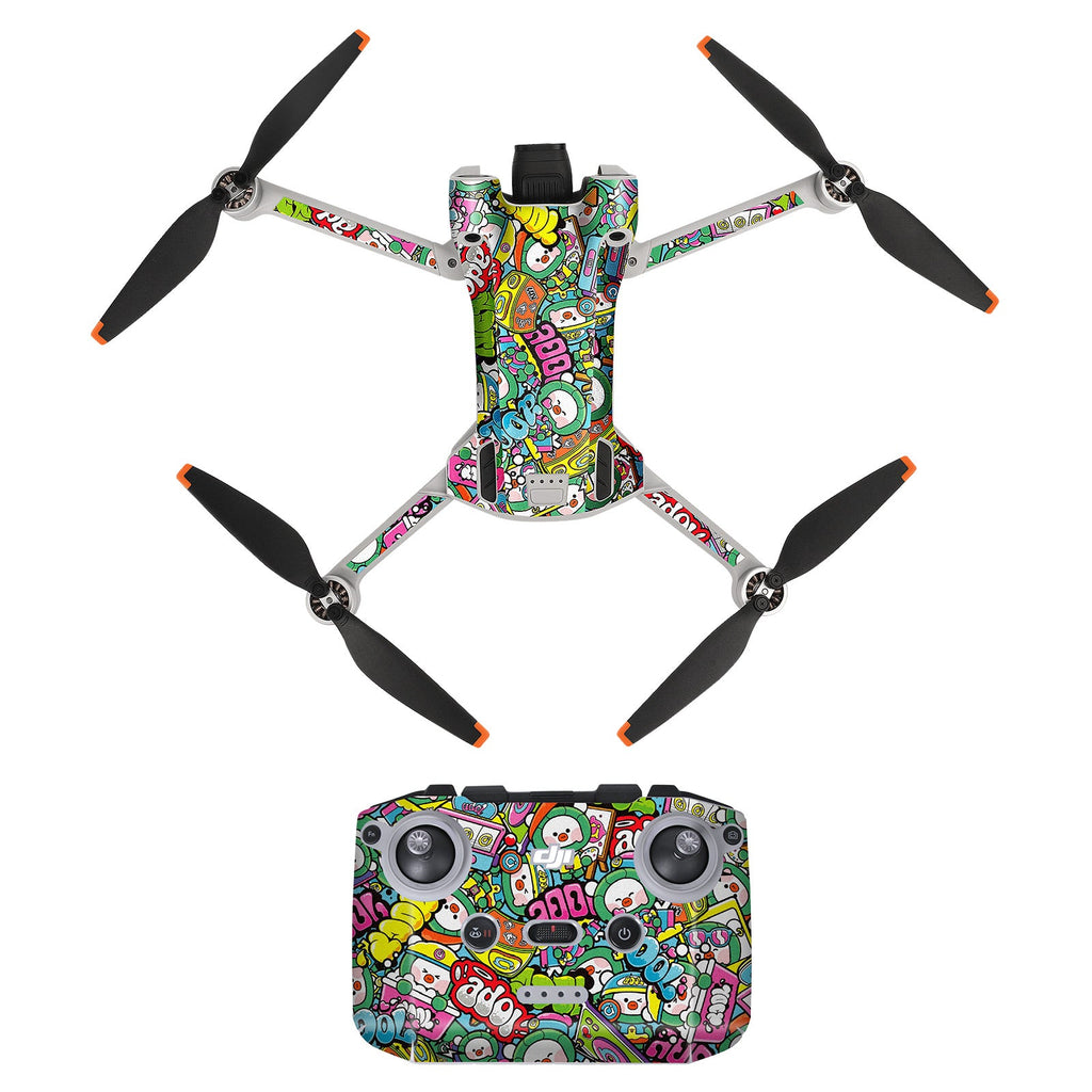 Stickerset - Idol Piggy - Mini 3 Pro en RC-N1 Controller
