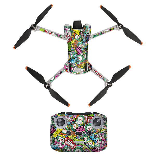 Stickerset - Idol Piggy - Mini 3 Pro en RC-N1 Controller