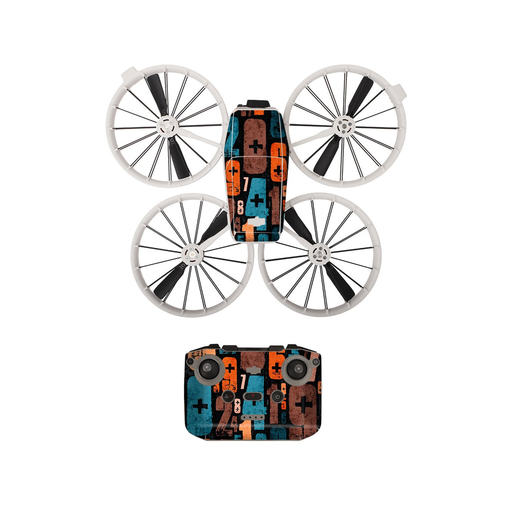 Stickerset - Numbers Game - DJI Flip met RC-N3 Controller