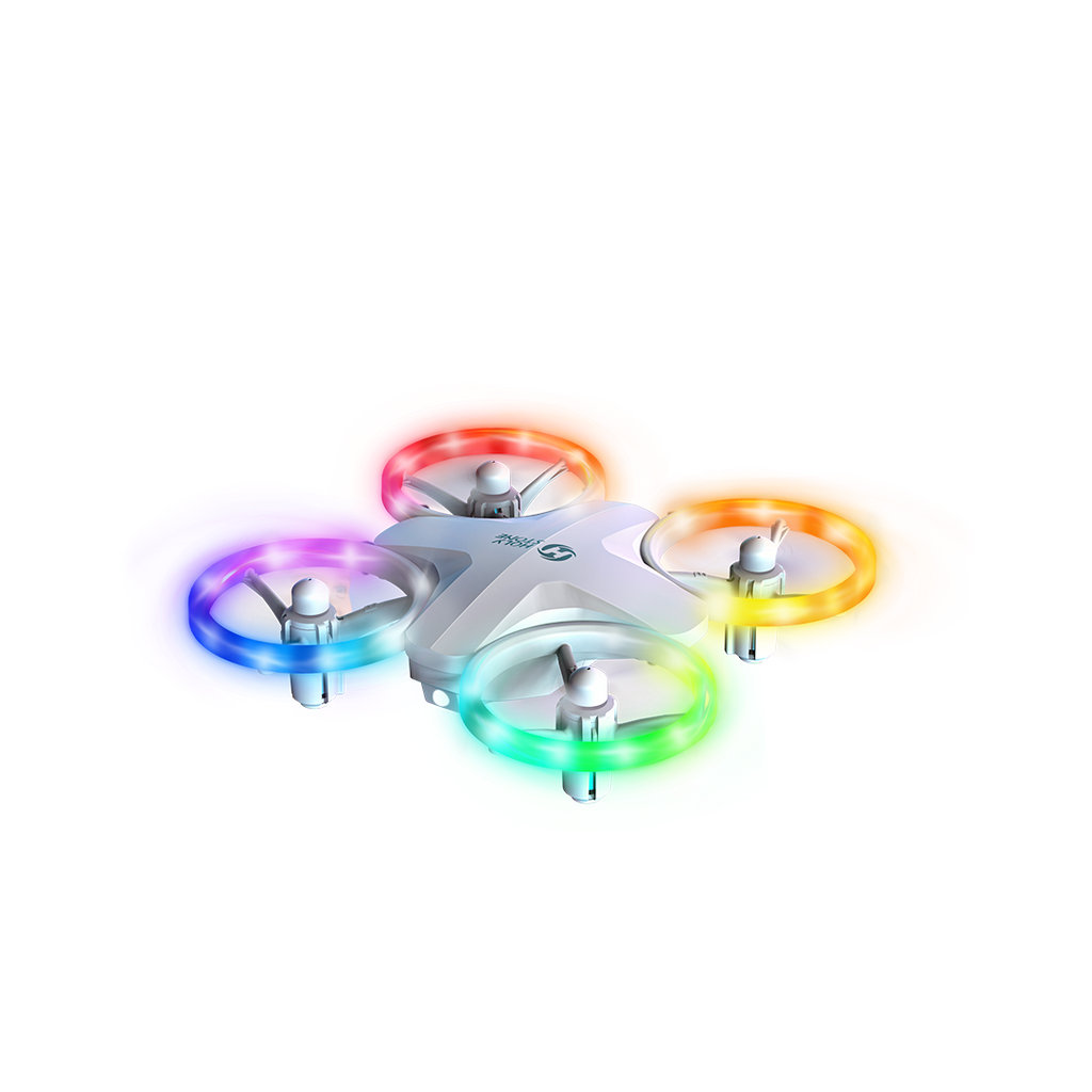 HS180 Mini Drone voor Kinderen - Wit - 3 Accu's