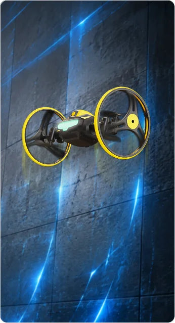 Holy Stone H4831 Stunt Drone – Mini Drone met Wielen, 360° Stunts en Muurklimfunctie