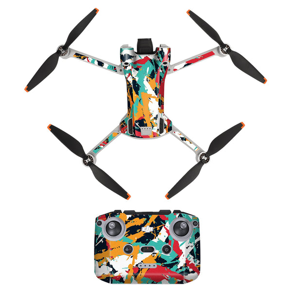 Stickerset - Graffiti - Mini 3 Pro en RC-N1 Controller