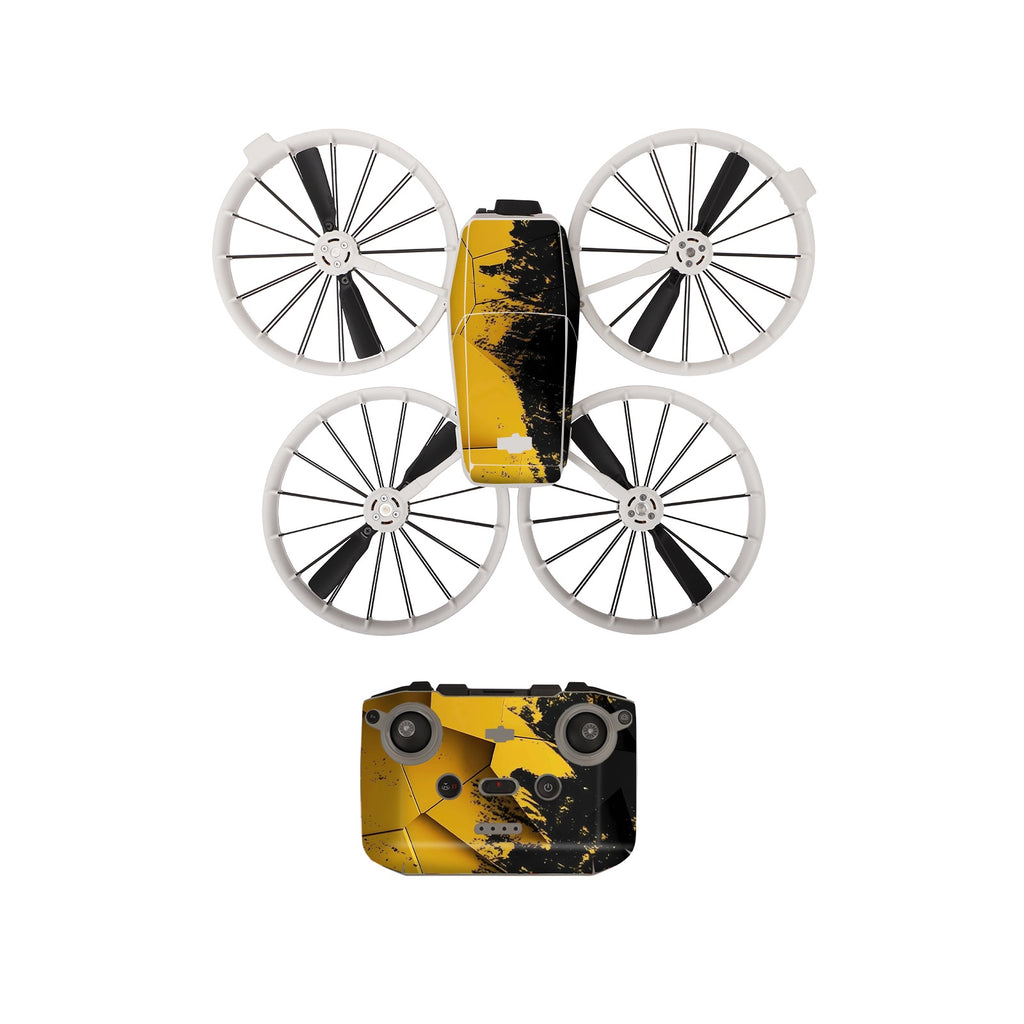 Stickerset - Black Gold - DJI Flip met RC-N3 Controller