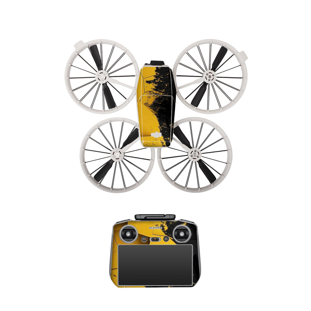 Stickerset - Black Gold - DJI Flip met RC 2 Controller