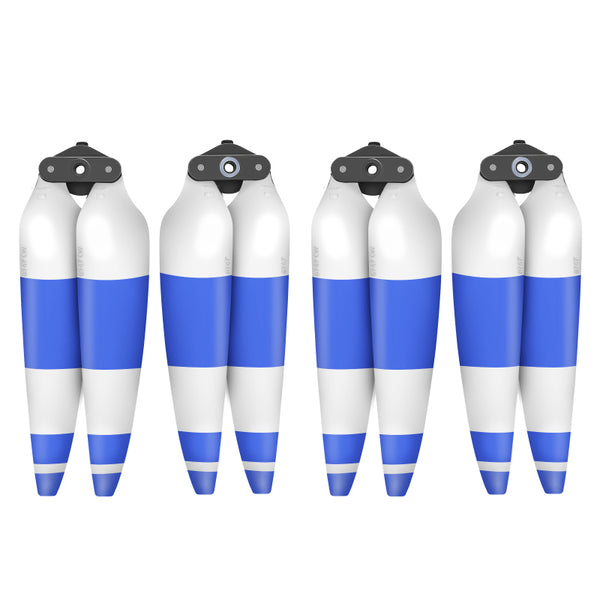 Low Noise Propellers - 4 Paar - DJI Air 3/3S - Blauw en Wit