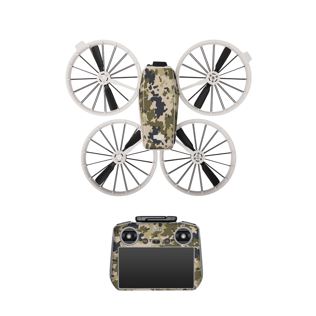 Stickerset - Desert Camo - DJI Flip met RC 2 Controller