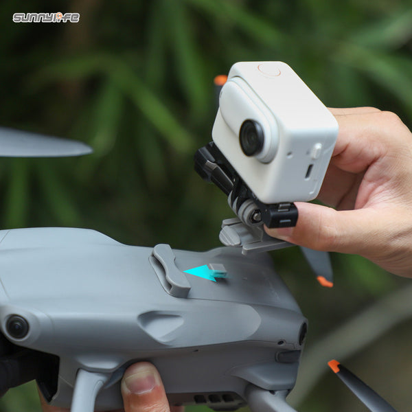Adapter - voor DJI Air 3 - Te gebruiken met Insta360 GO 3/ OSMO ACTION 4/ GoPro 12