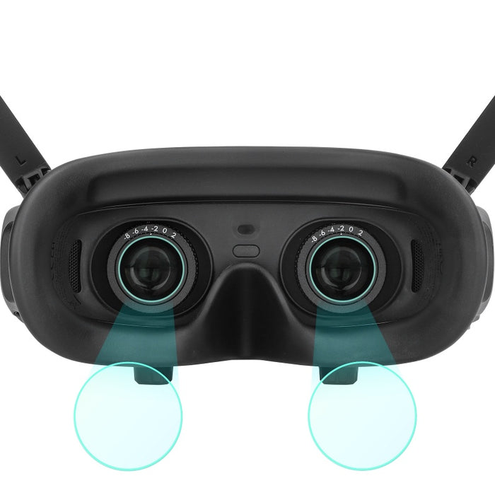 Beschermplaatjes voor Lens van Goggles - Voor DJI Goggles 2 - 2 Stuks