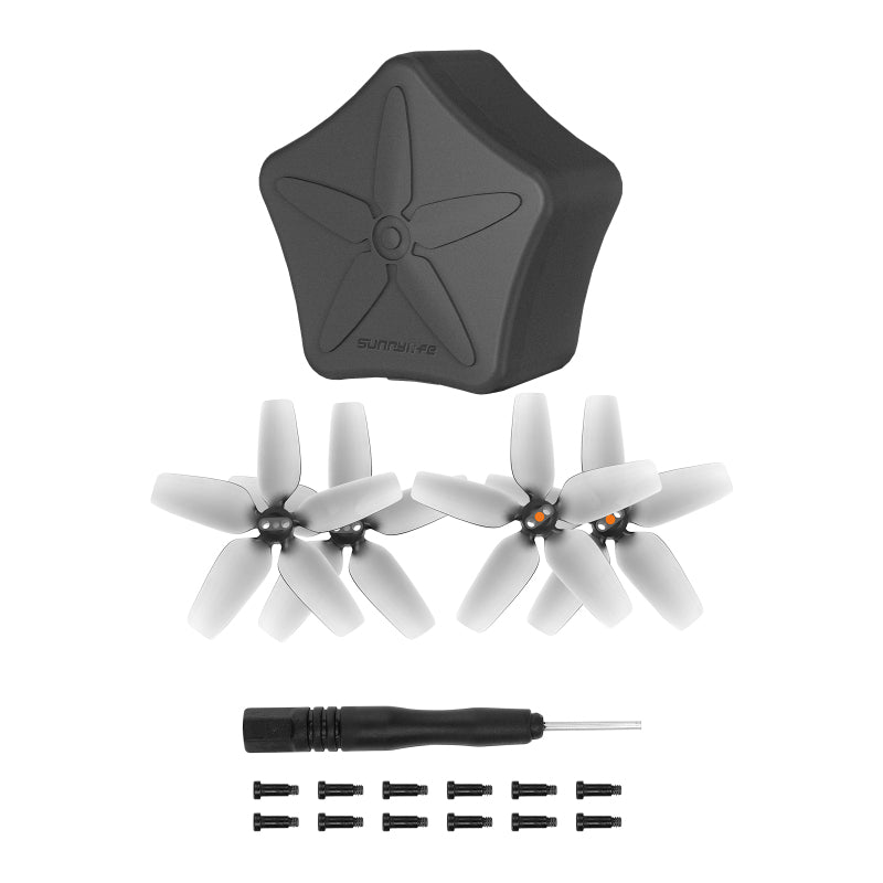 Propellers en Propellerbox Combo - 4 paar - DJI Avata - Grijs