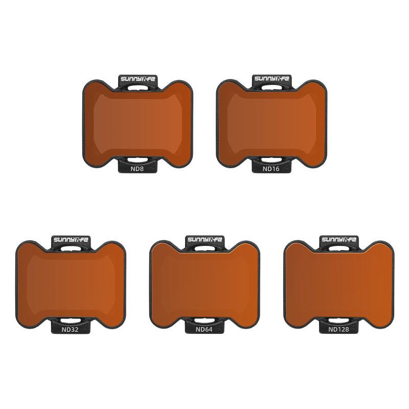 ND Filterset 5 Stuks - ND8/ND16/ND32/ND64/ND128 - DJI Avata 2 - Ultra Light