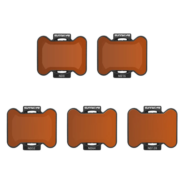 ND Filterset 5 Stuks - ND8/ND16/ND32/ND64/ND128 - DJI Avata 2 - Ultra Light
