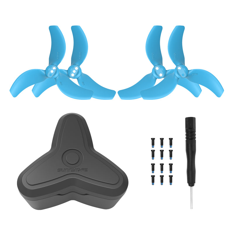 Propellers en Propellerbox Combo - 4 paar - DJI Avata 2 - Blauw