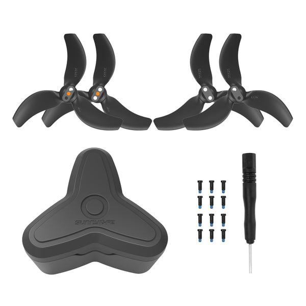 Propellers en Propellerbox Combo - 4 paar - DJI Avata 2 - Zwart