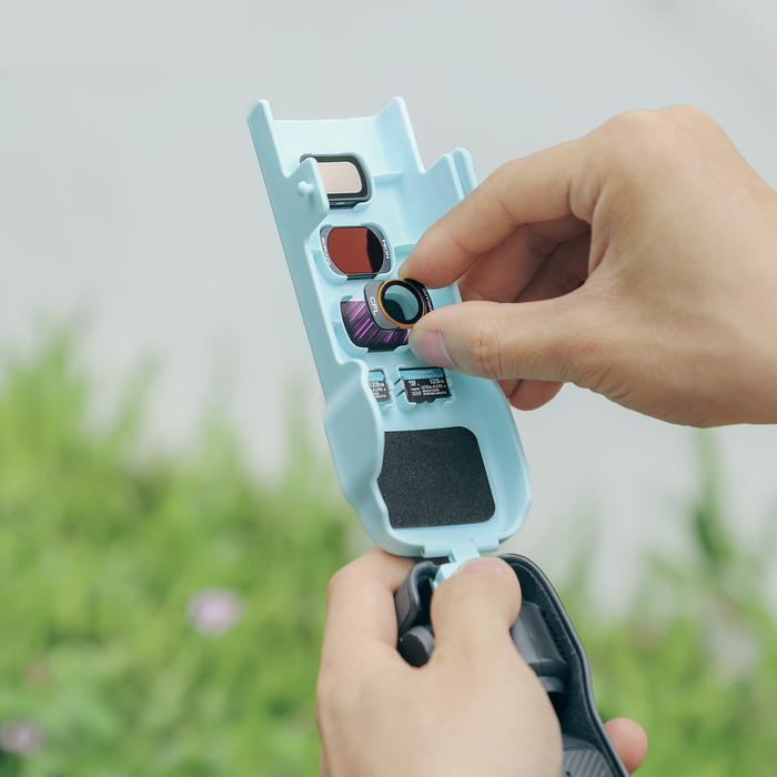 Sunnylife Kleurige Beschermhoes - Osmo Pocket 3 - Grijs
