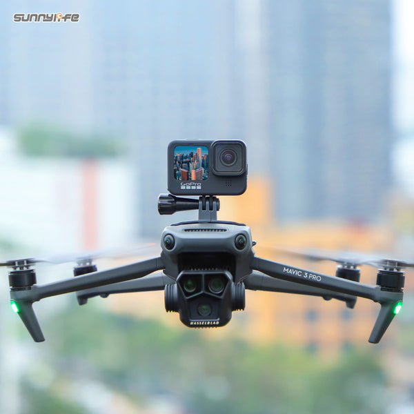 Multifunctionele Adapter - Voor DJI Mavic 3/Pro/Classic - Voor Camera of Verlichting - Te gebruiken met Insta360 X3/ OSMO ACTION 3/ ACTION 2/ GoPro 11