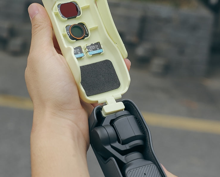 Sunnylife Kleurige Beschermhoes - Osmo Pocket 3 - Geel