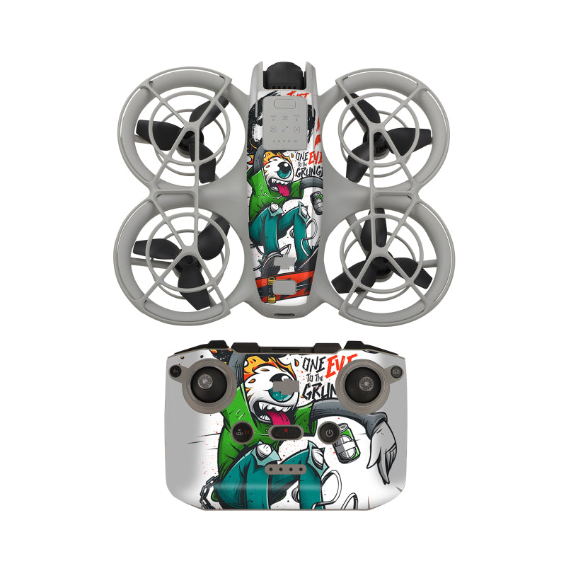 Stickerset - Grunge Eye - DJI NEO
