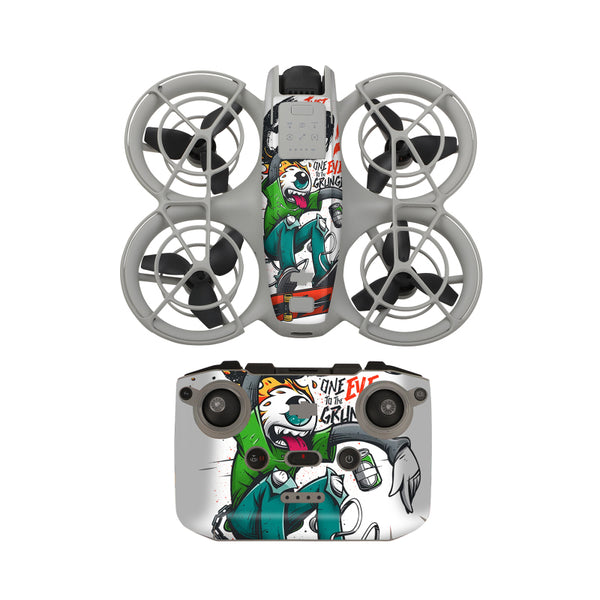 Stickerset - Grunge Eye - DJI NEO