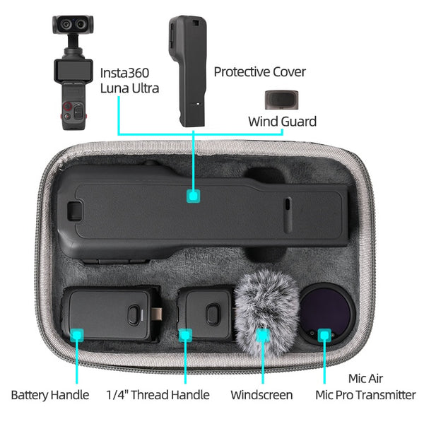 Creator Combo Case - Insta360 Luna Ultra