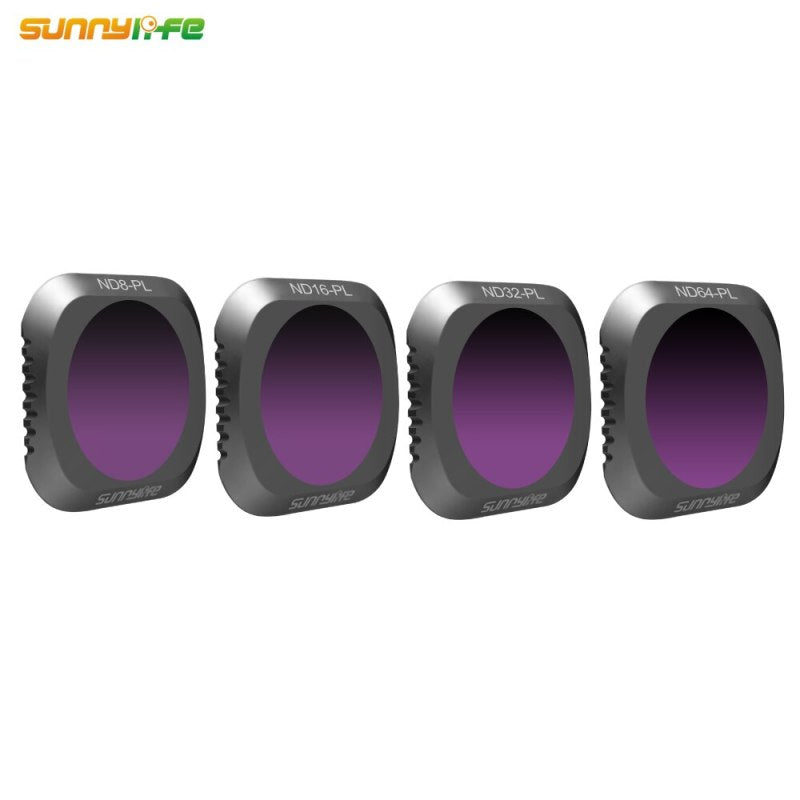 Sunnylife NDPL Filterset 4 Stuks - ND8PL/ND16PL/ND32PL/ND64PL - DJI Mavic 2 Pro